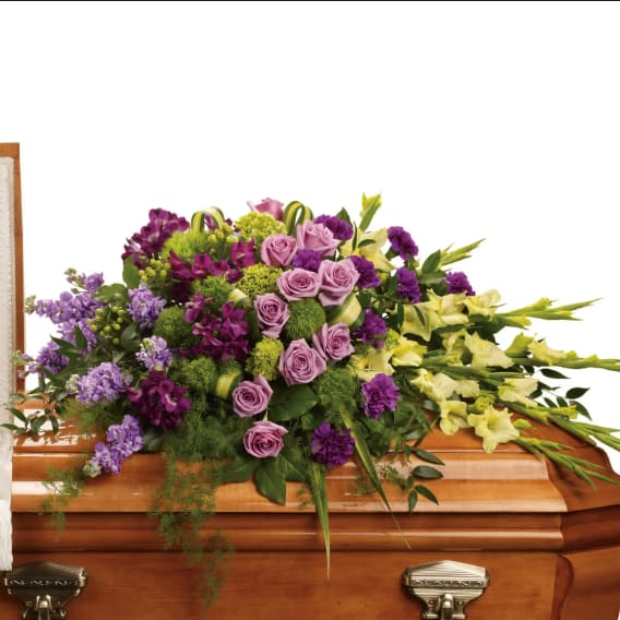 Peaceful Reflections Casket Spray