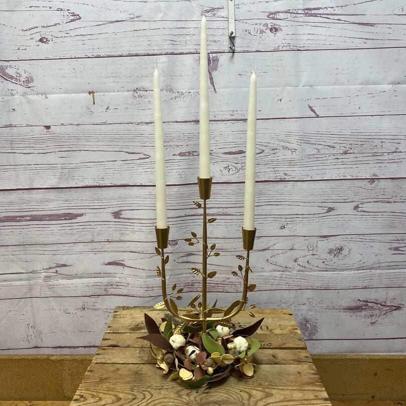 Harvest Moon Glow Silk (Artificial) Centerpiece