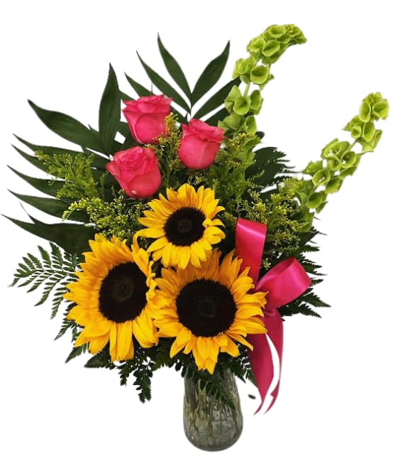 Sunlit Sunflowers V-1468