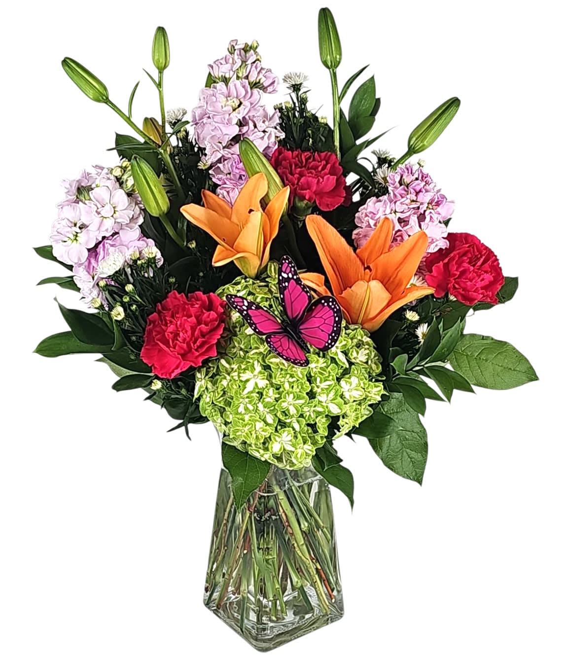 Watermelon Sorbet Flower Bouquet