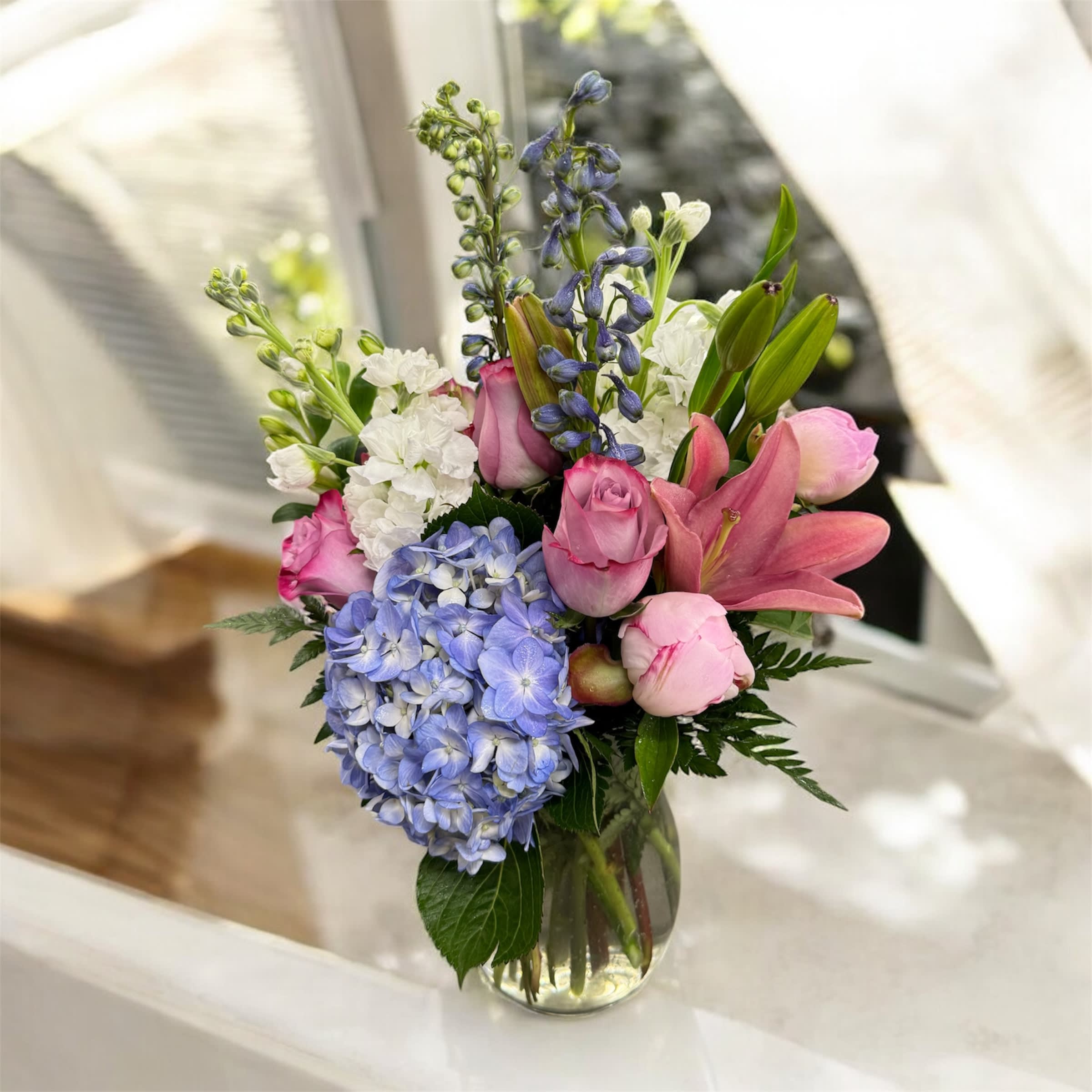 Designer's Choice Anniversary Vase Arrangement