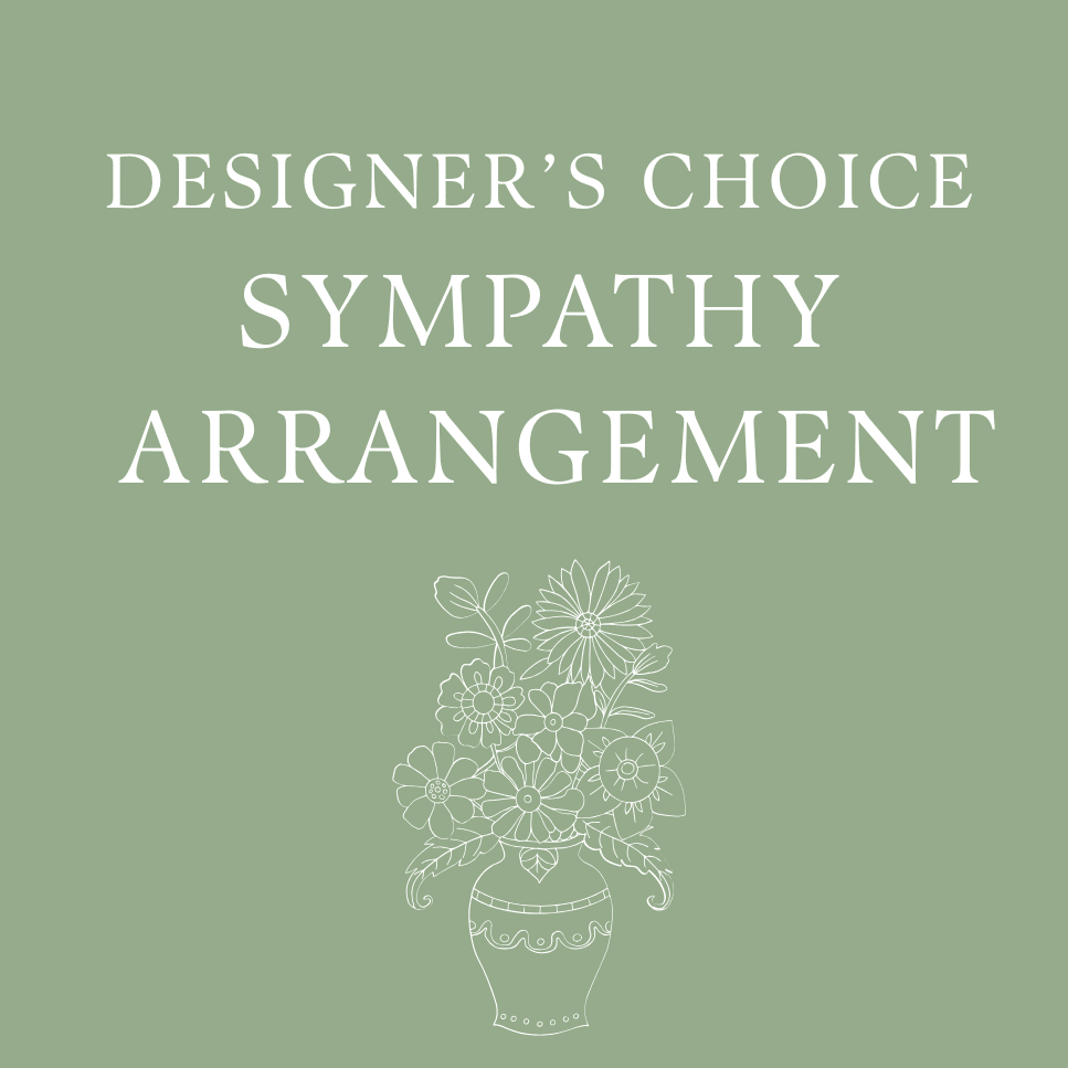 Designer's Choice Sympathy Arrangement Flower Bouquet
