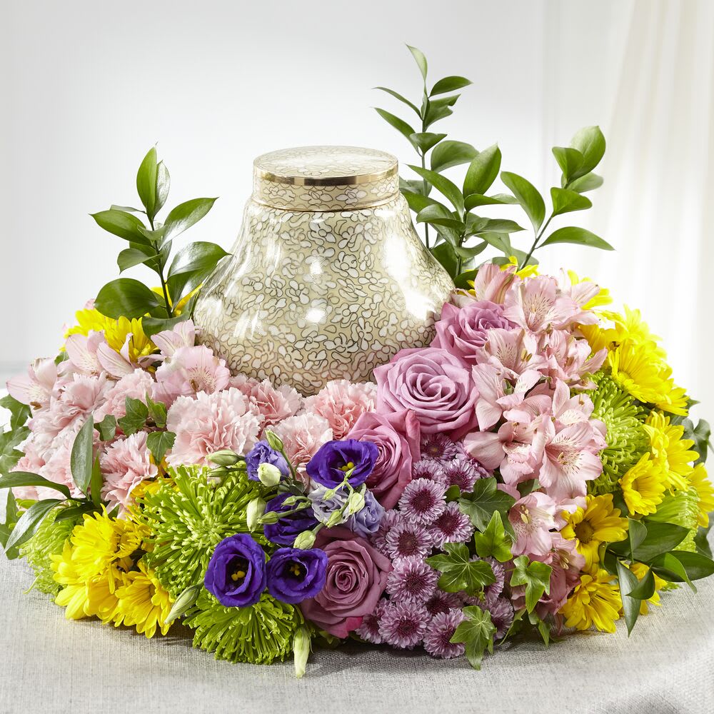 Serenity Tribute Flower Bouquet