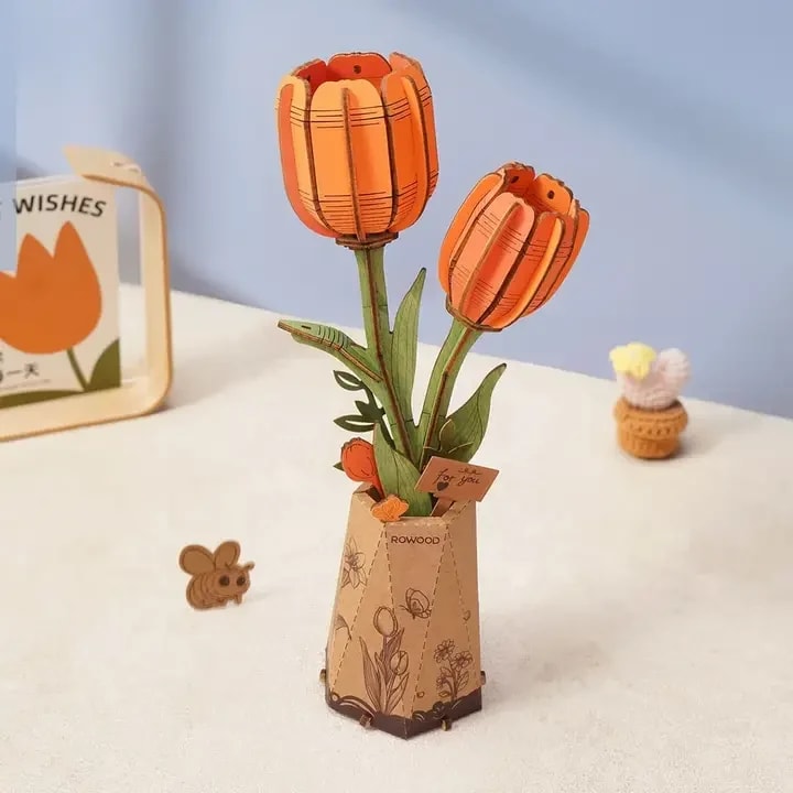 Orange Tulip Puzzle