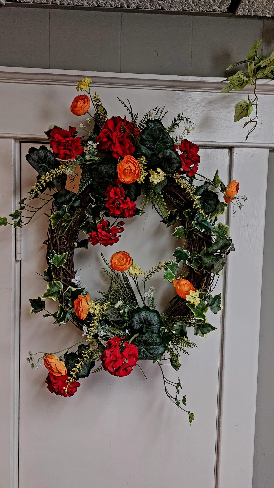 Geranium Summer Wreath