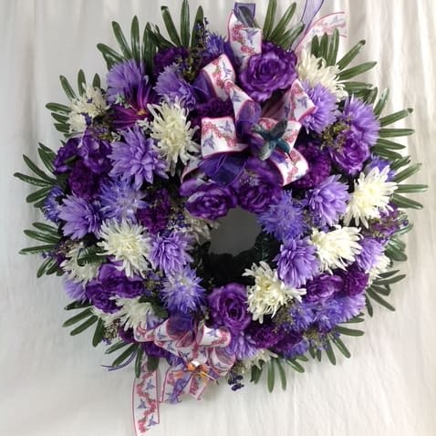 Purple Wreath