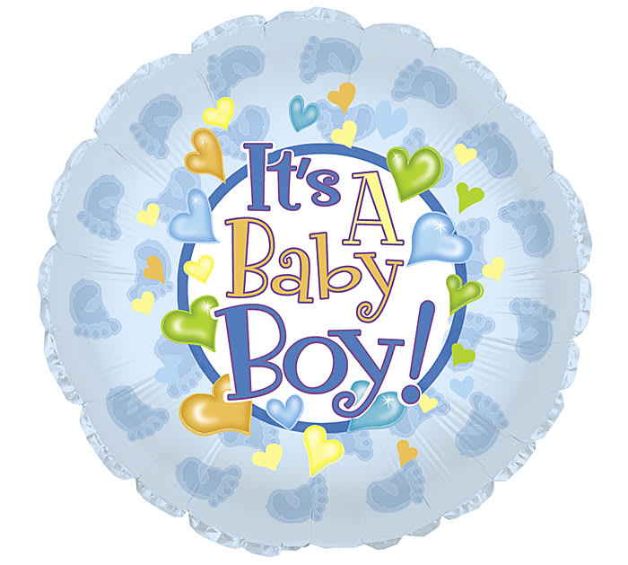 Baby Boy Balloon