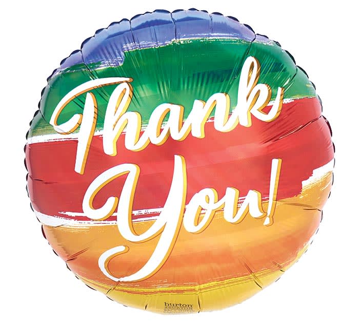 Thank You Balloon Flower Bouquet