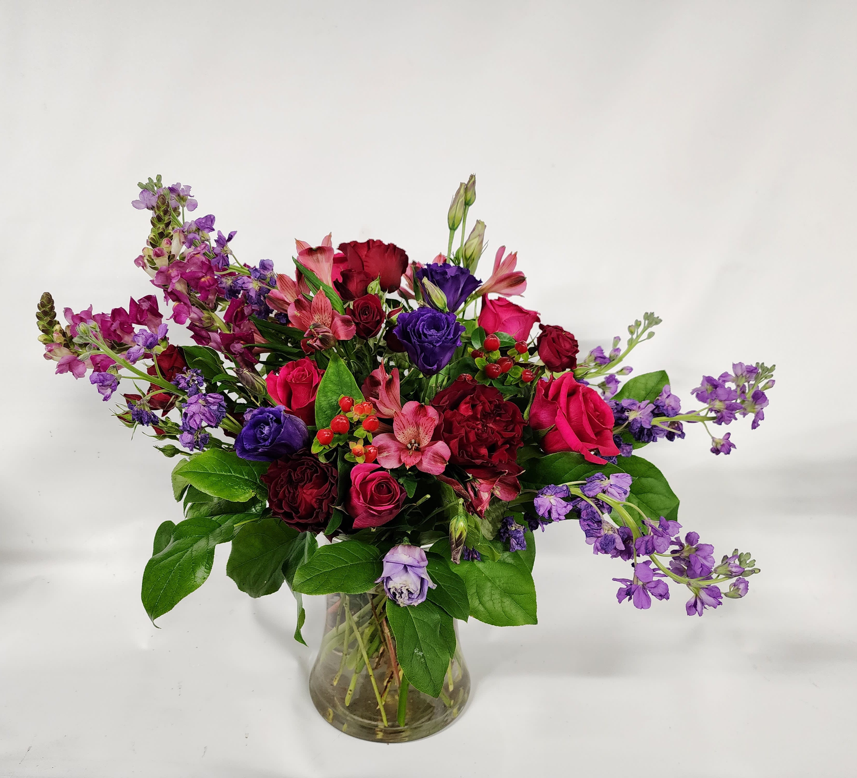 Sapphire Shimmer Flower Bouquet