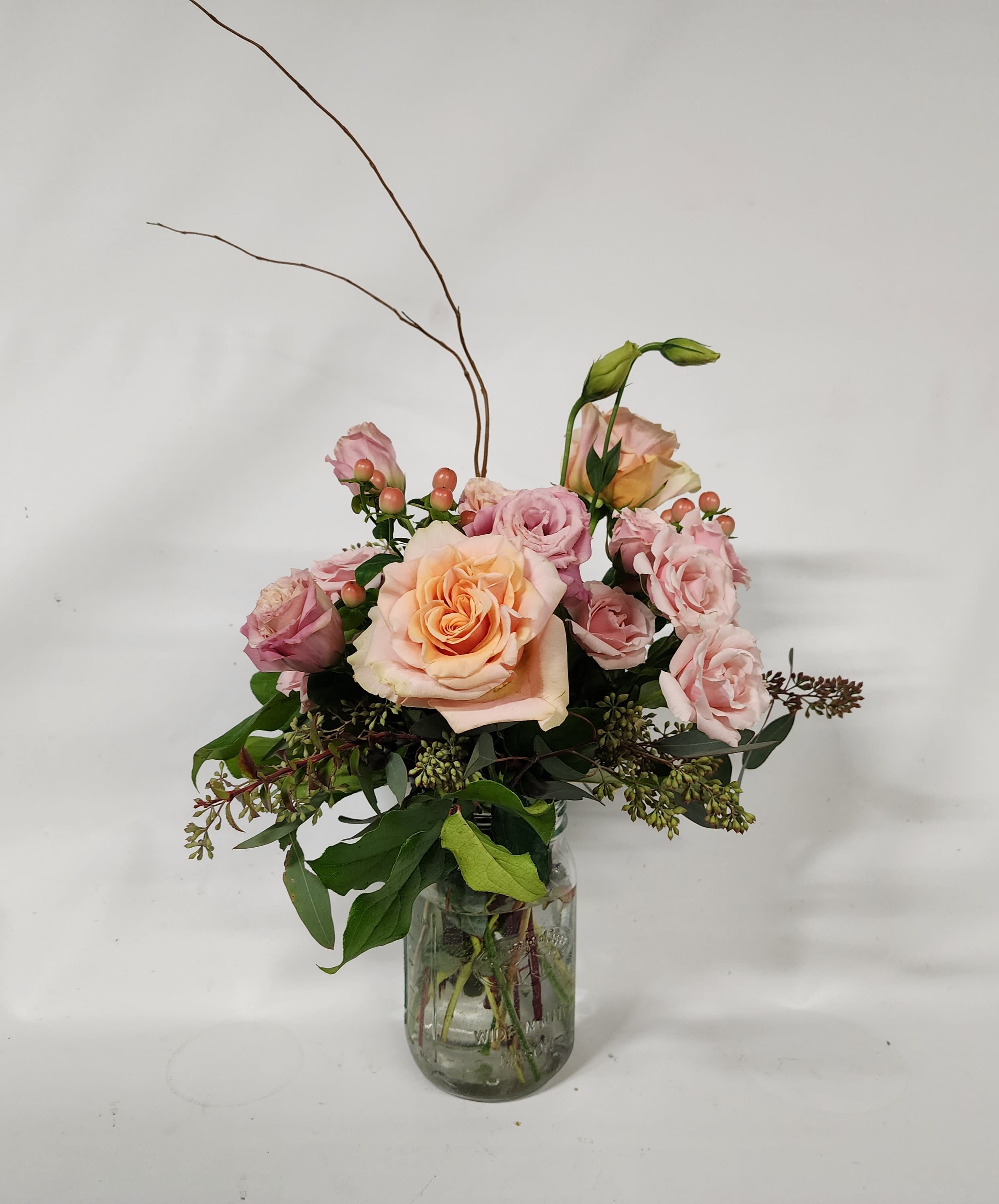 Pink Chiffon Flower Bouquet