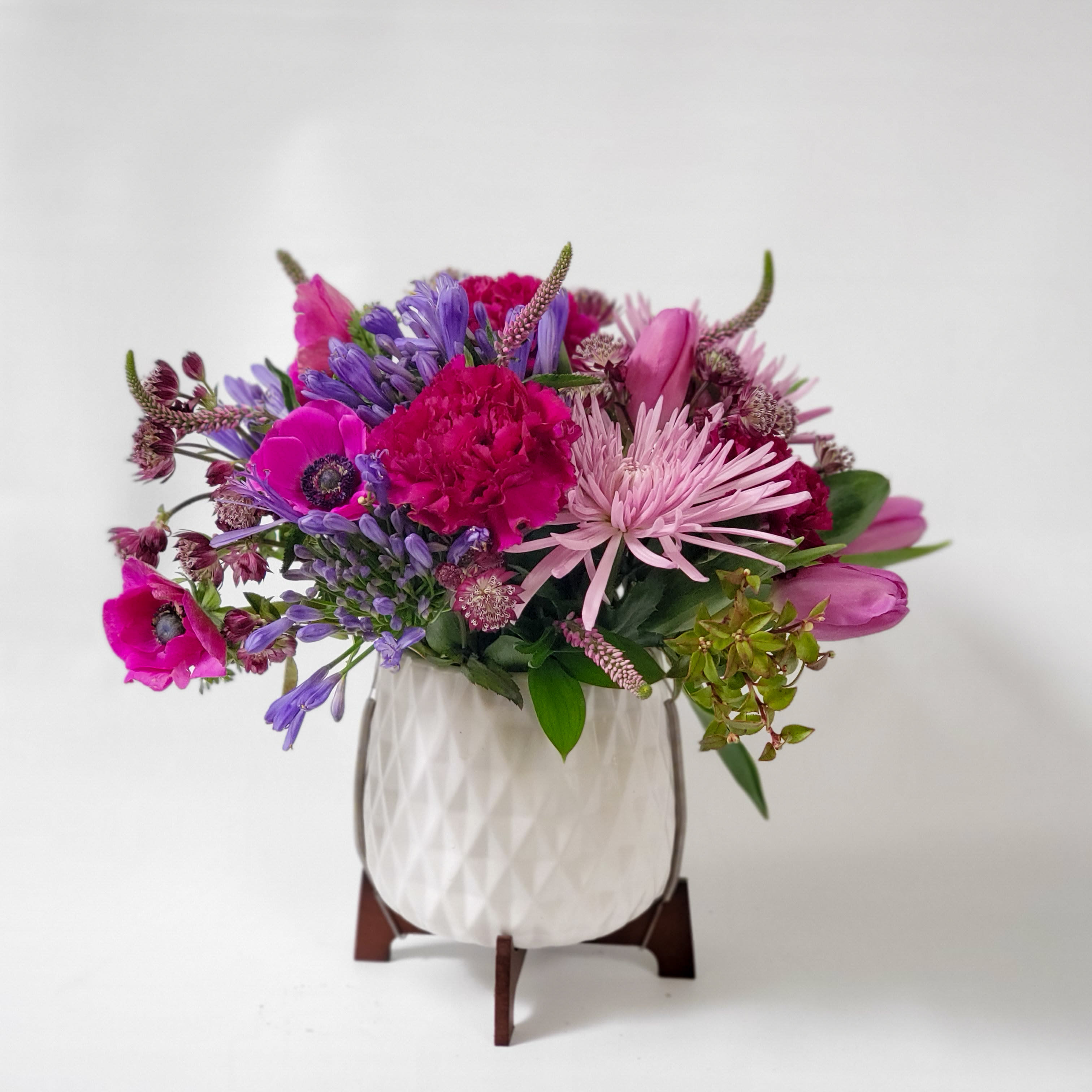Periwinkle Floret Flower Bouquet
