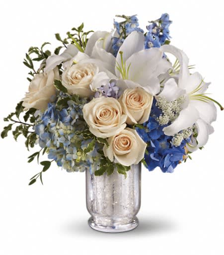 Seaside Centerpiece Flower Bouquet