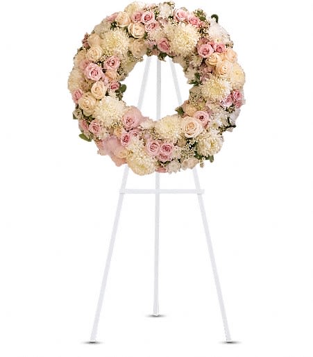 Peace Eternal Wreath Flower Bouquet
