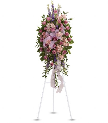 Finest Farewell Spray Flower Bouquet