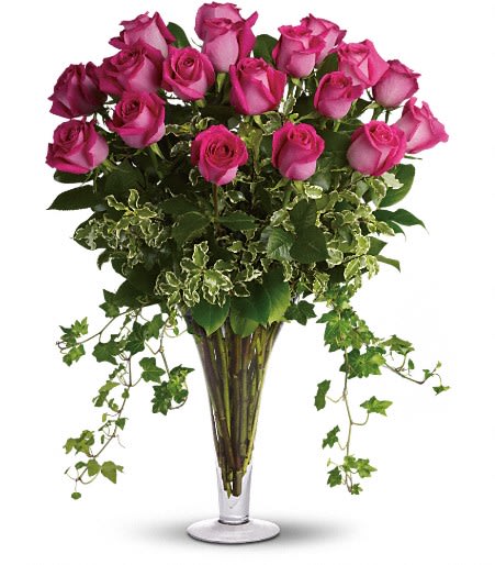 Dreaming in Pink - 18 Long Stemmed Pink Roses