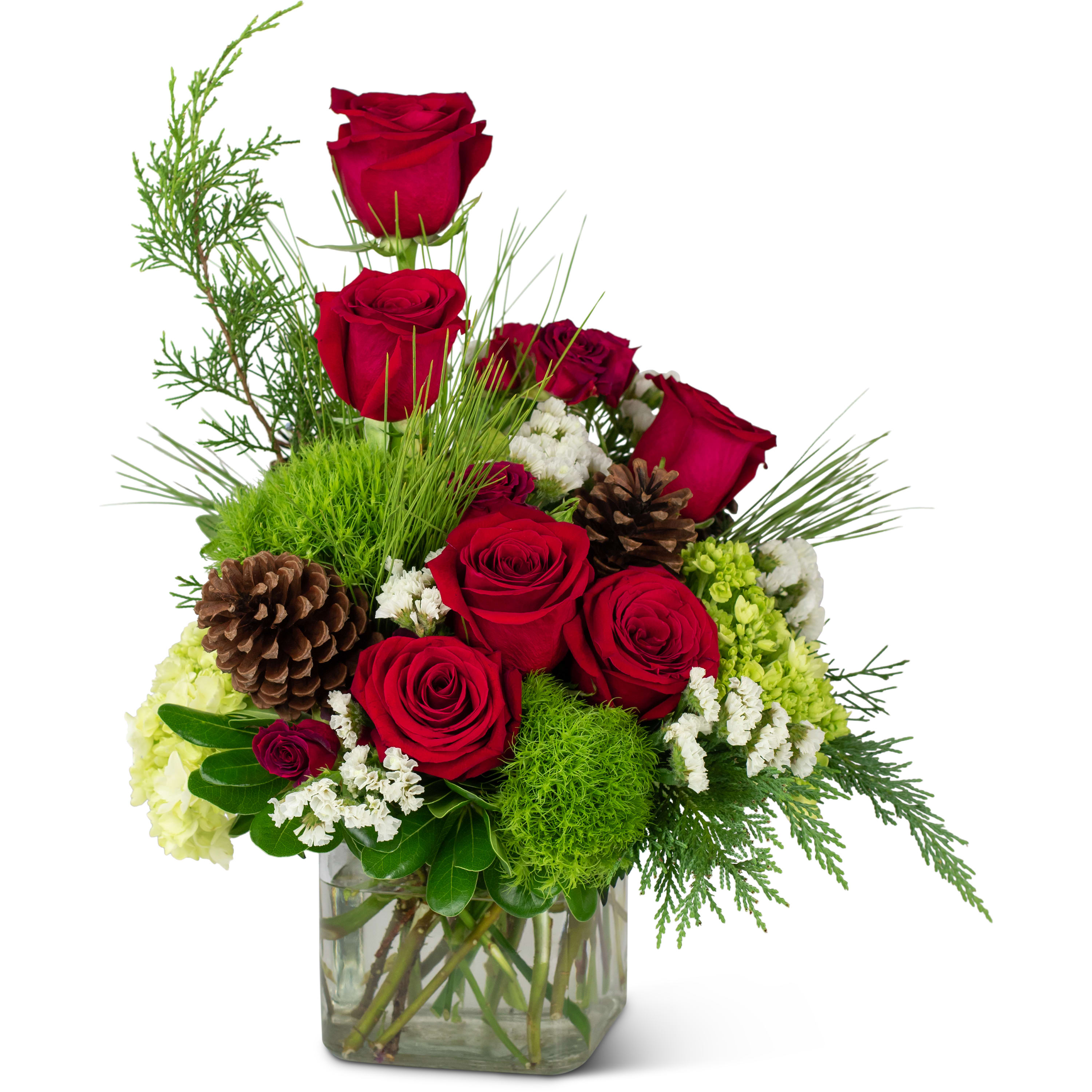 Wintertime Sentiments Flower Bouquet