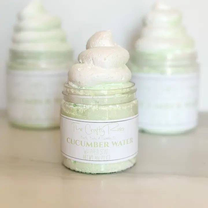 Cucumber Water Whipped Soap