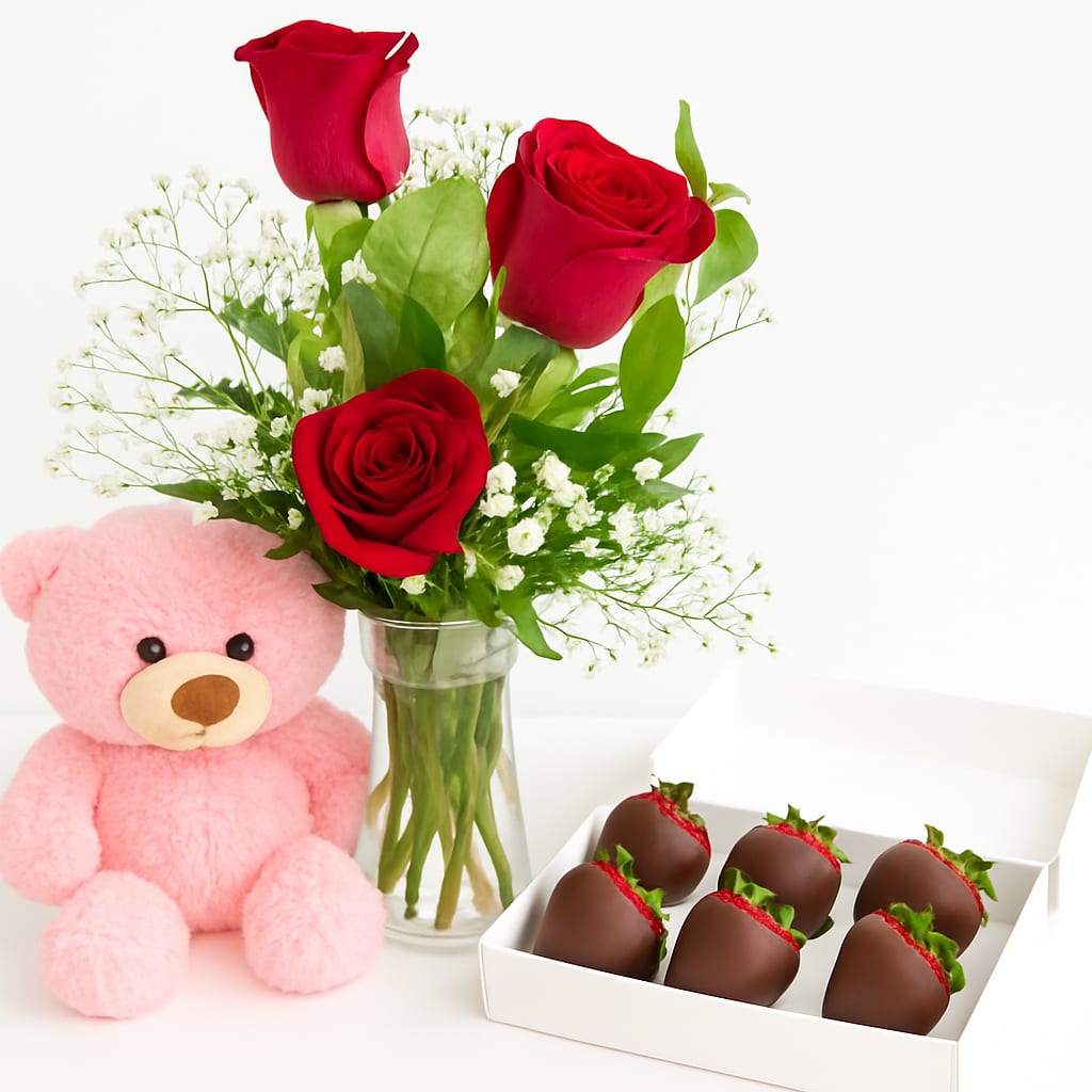 Mini Sweetheart Surprise Flower Bouquet