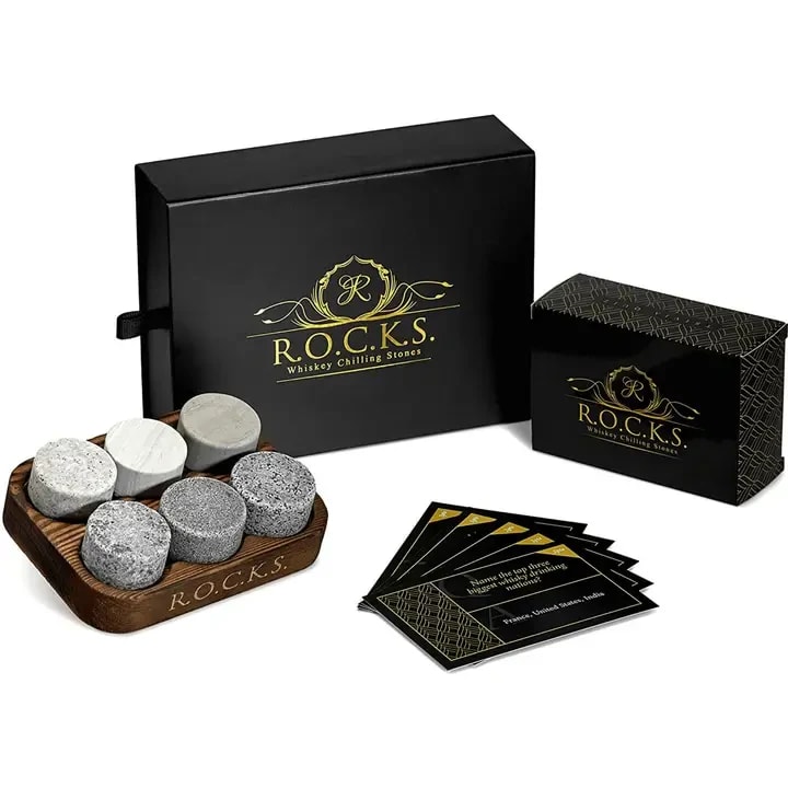 The Rocks X Whiskey Trivia Quiz Gift Set Flower Bouquet
