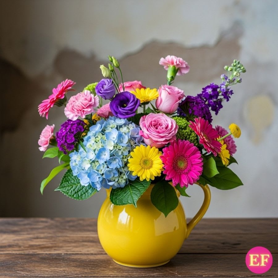 Happy Pitcher - Specialty Flowers Flower Bouquet
