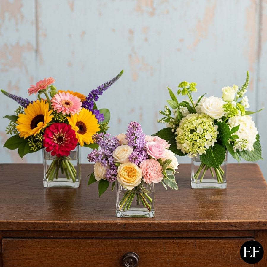 Seasonal Garden Cube - Specialty Flowers