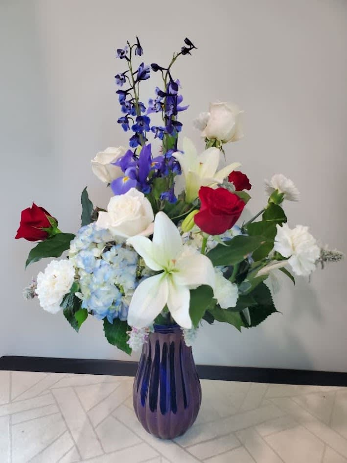 Star Spangled Flower Bouquet