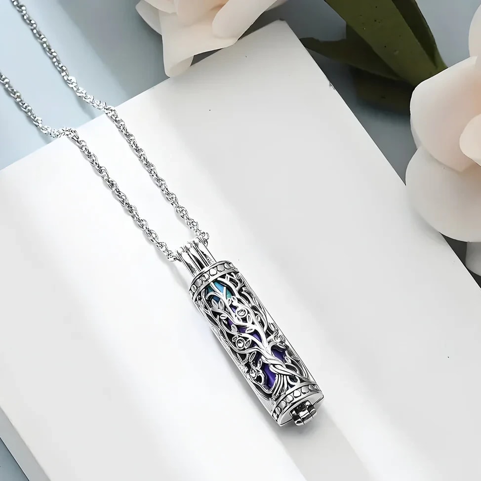 Tree of Life Keepsake Cremation Necklace
