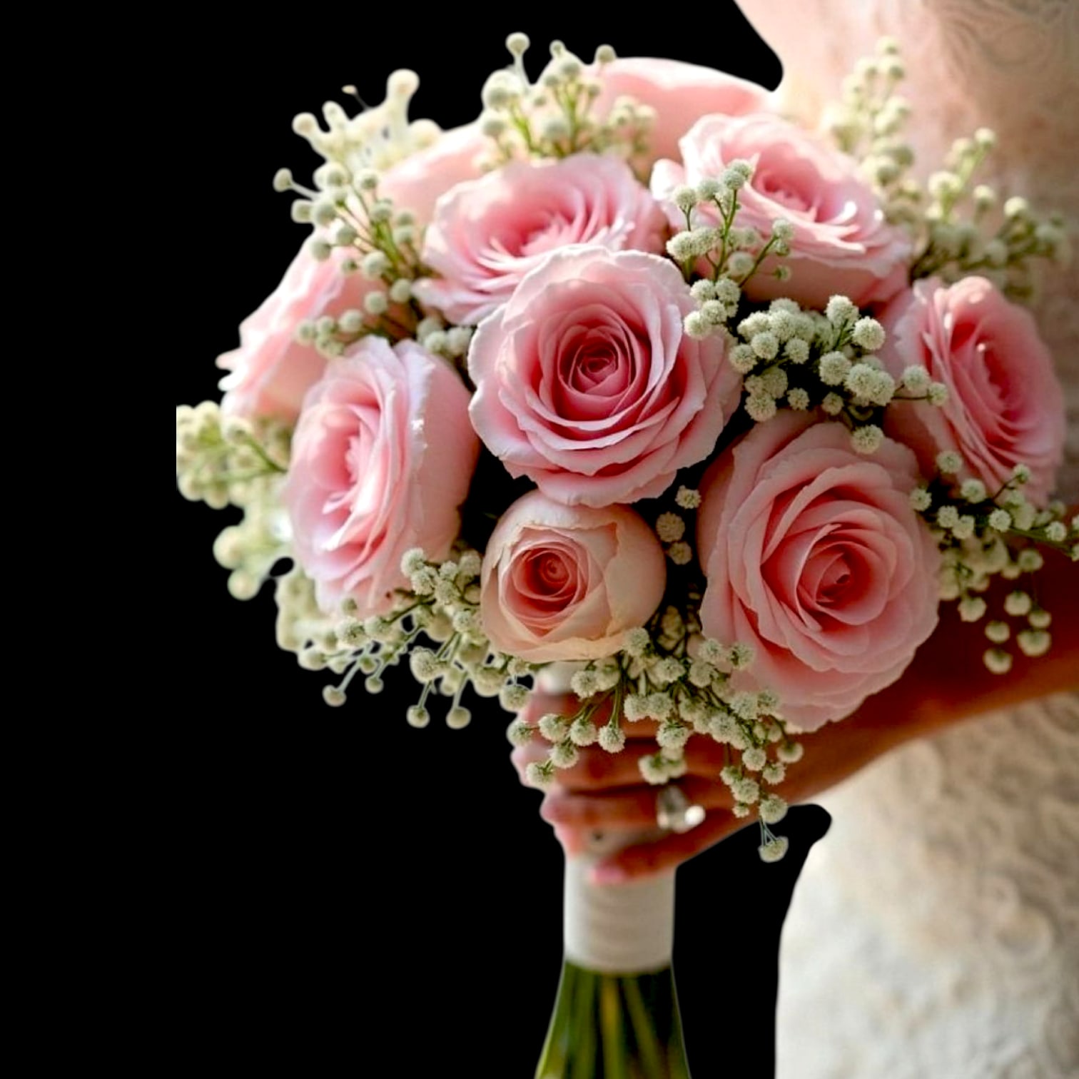 SIMPLY PINK BRIDAL Flower Bouquet