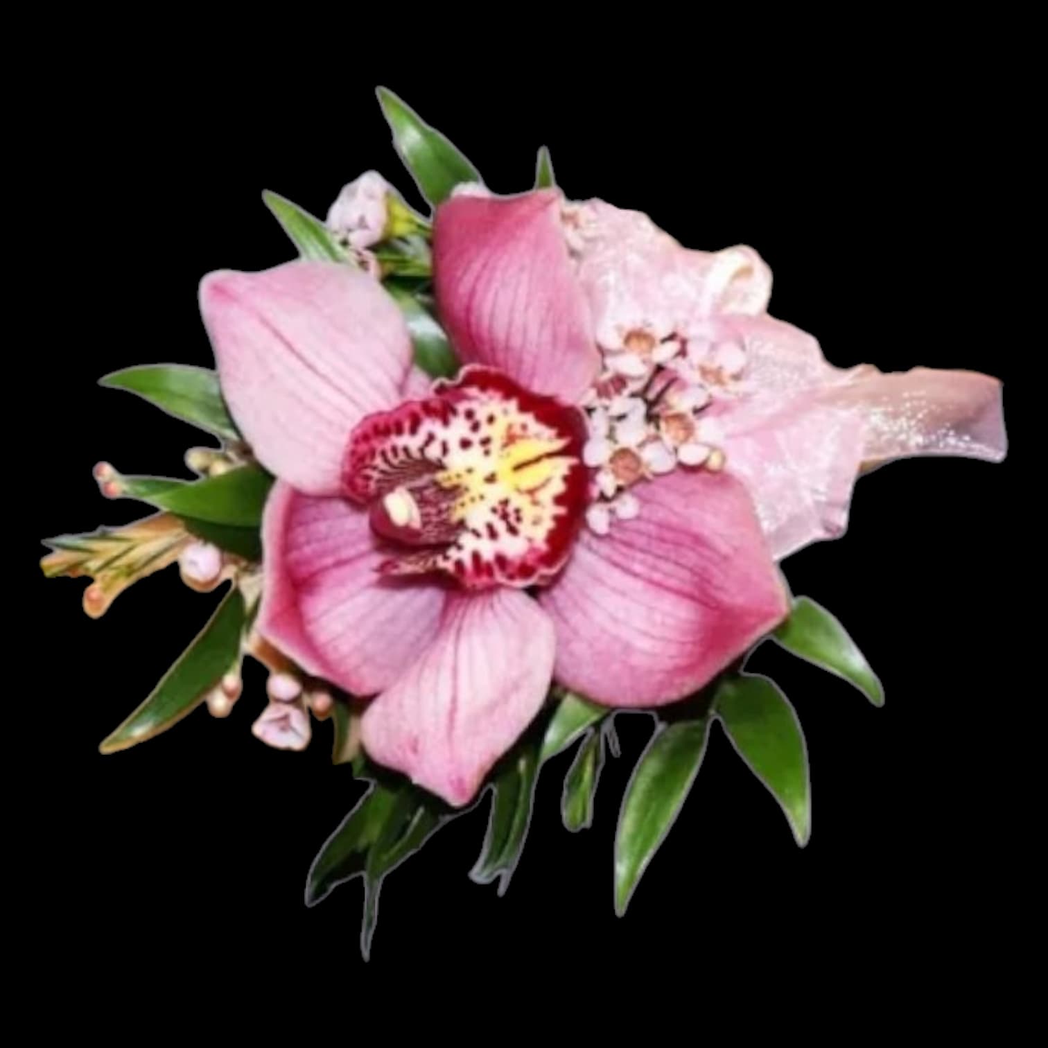 Corsage With Single Orchid