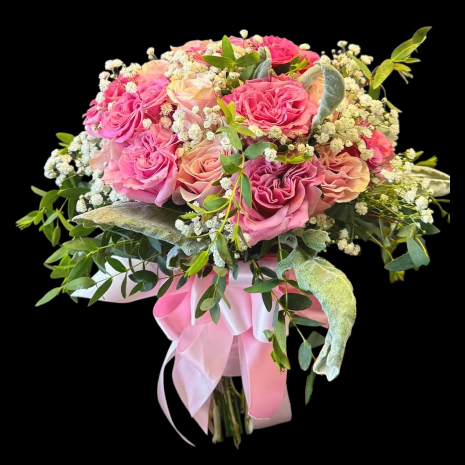 PINK & LAVENDER BRIDAL BOUQUET Flower Bouquet