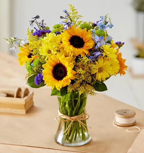 Fields of Europe Summer Flower Bouquet