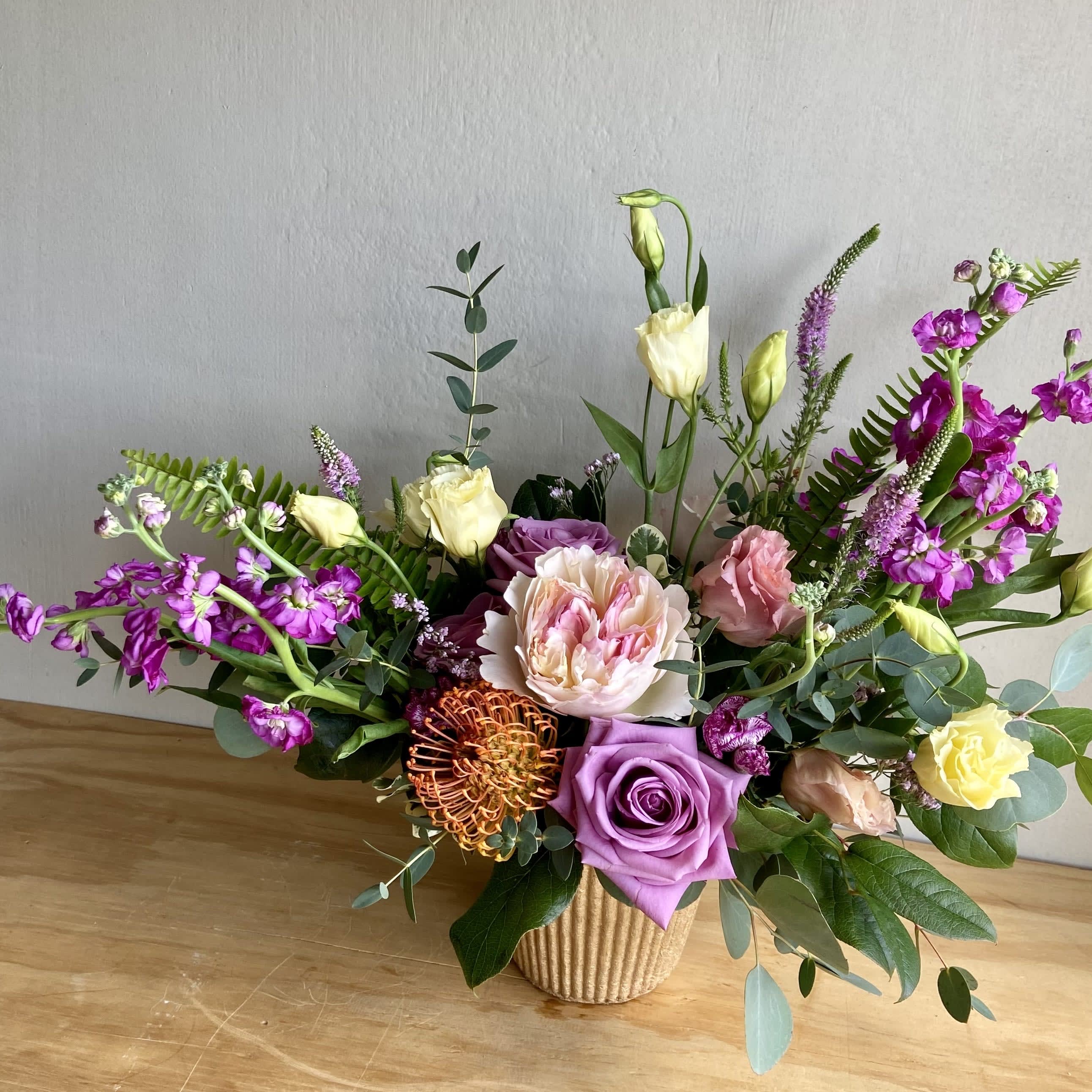 Rachael's Exotic Garden Flower Bouquet