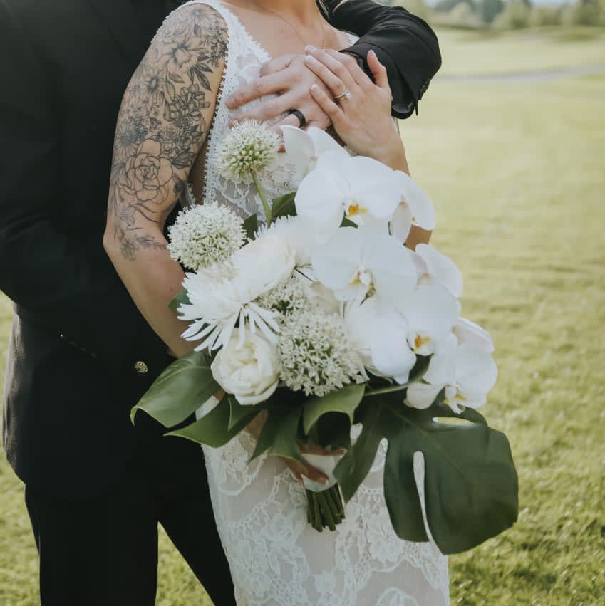 The Orchid Luxe Bridal Bouquet