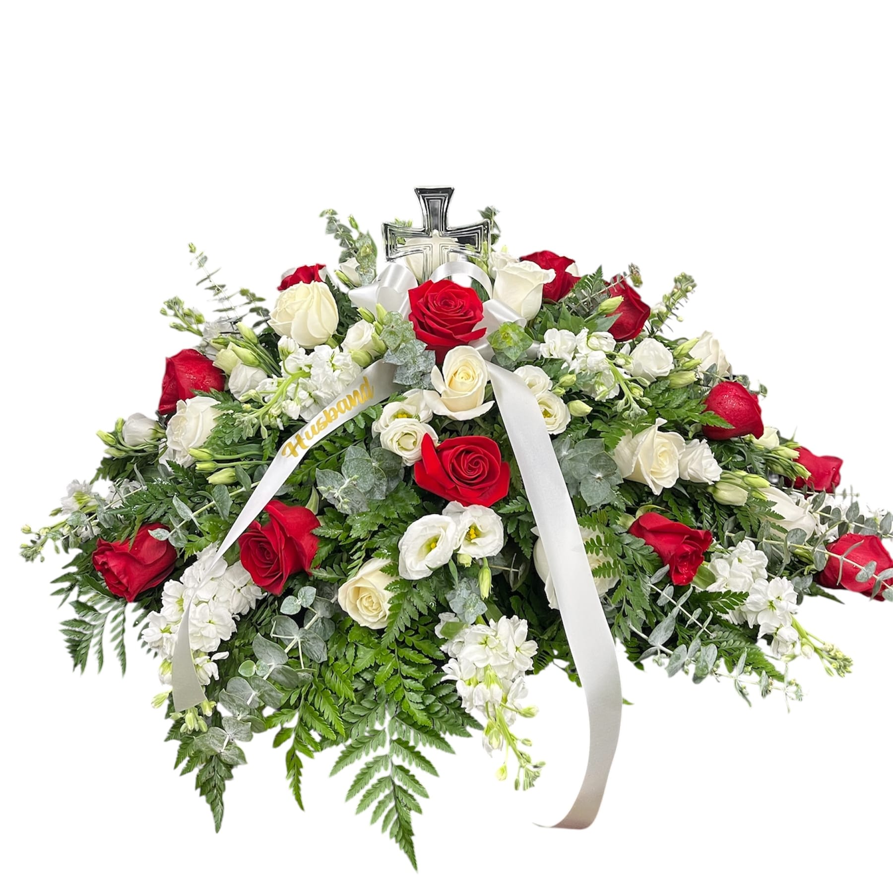 Timeless Honor Casket Spray