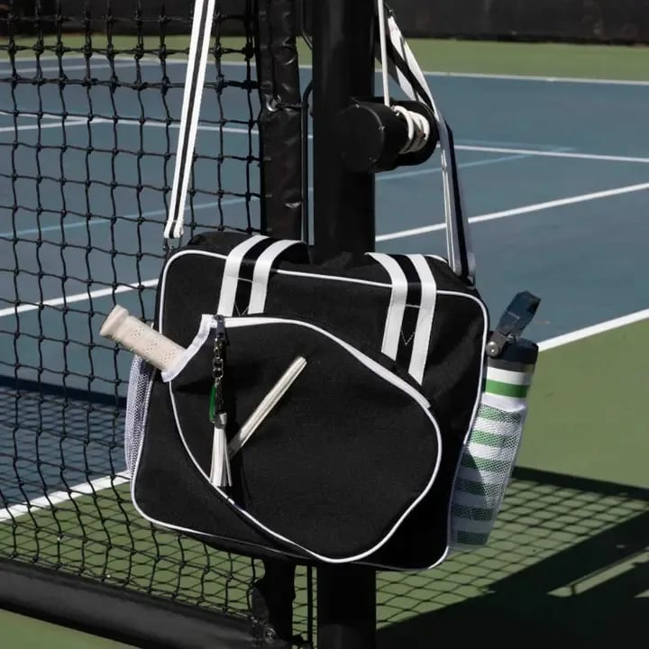 Black Pickleball Tote