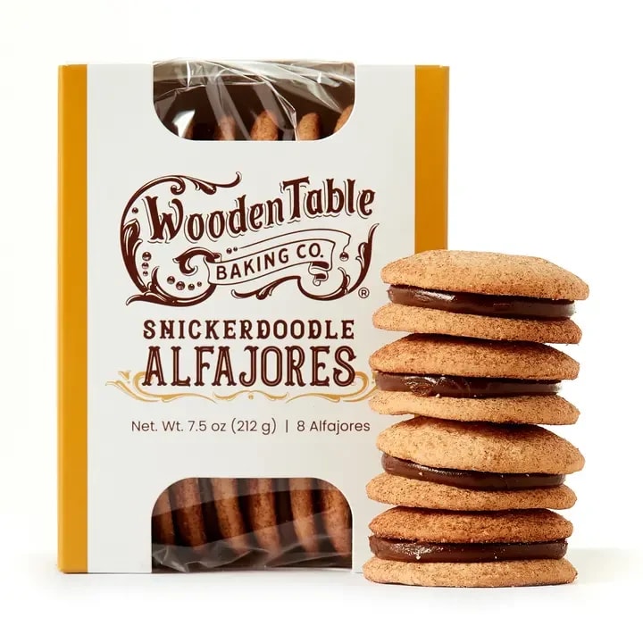Snickerdoodle Alfajores Cookies