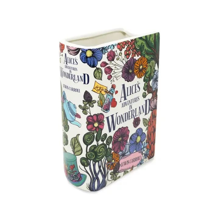 Alice's Adventures In Wonderland Book Vase