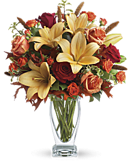 Fall Fantasia DX Flower Bouquet