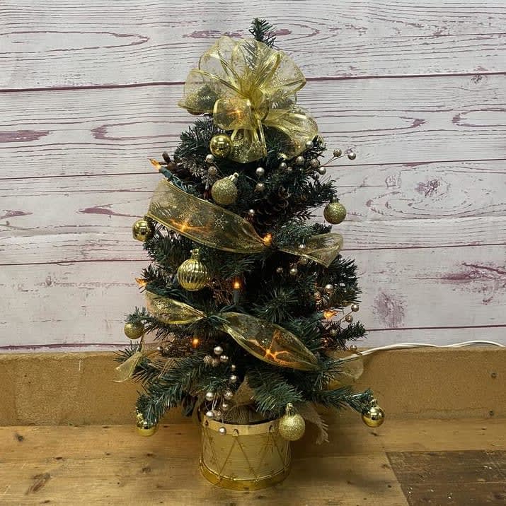 Little Drummer Silk (Artificial) Christmas Tree