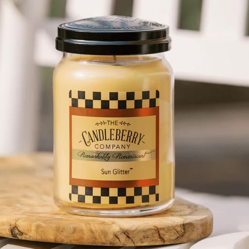 Candleberry Sun Glitter Flower Bouquet