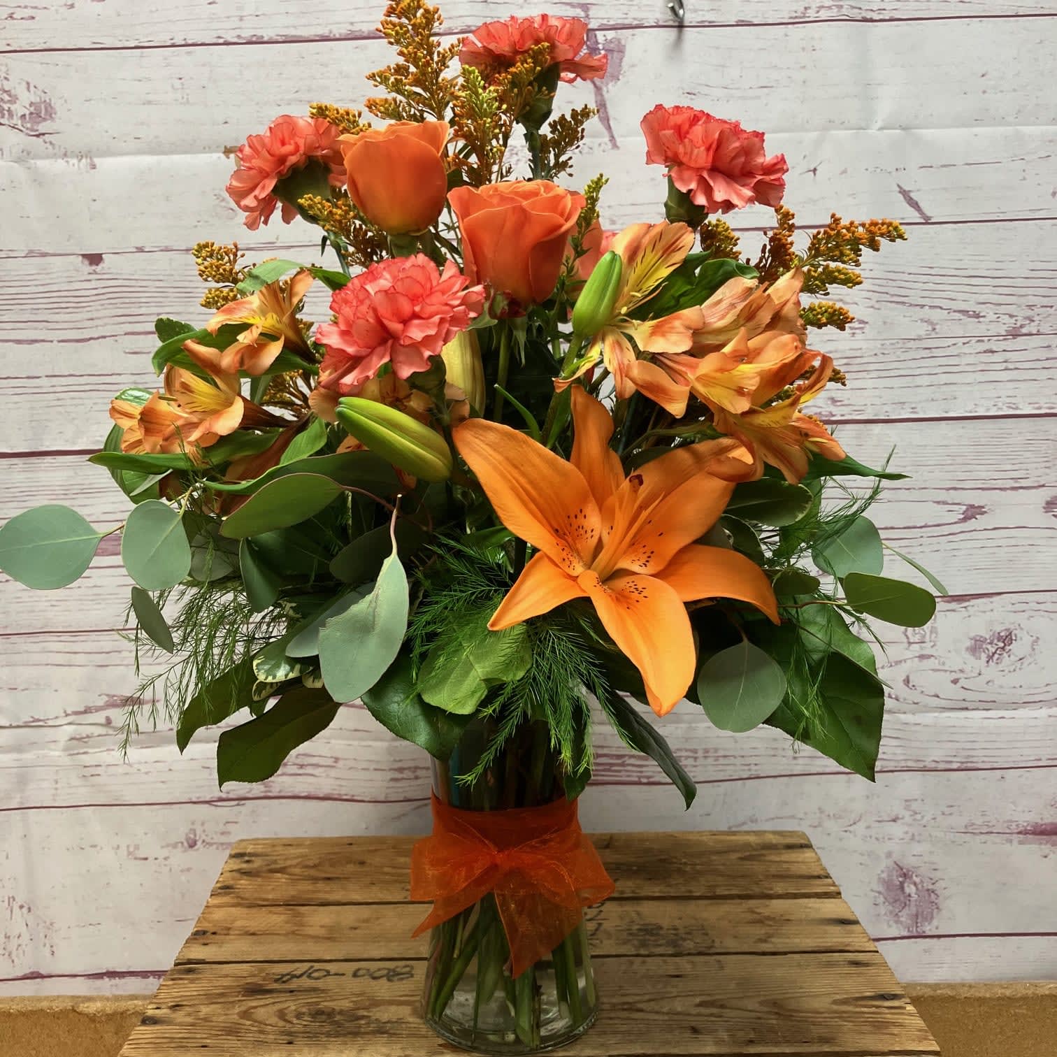 Orange You Glad Flower Bouquet