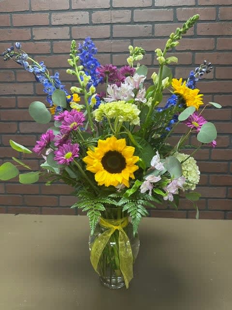 Spring Garden Flower Bouquet