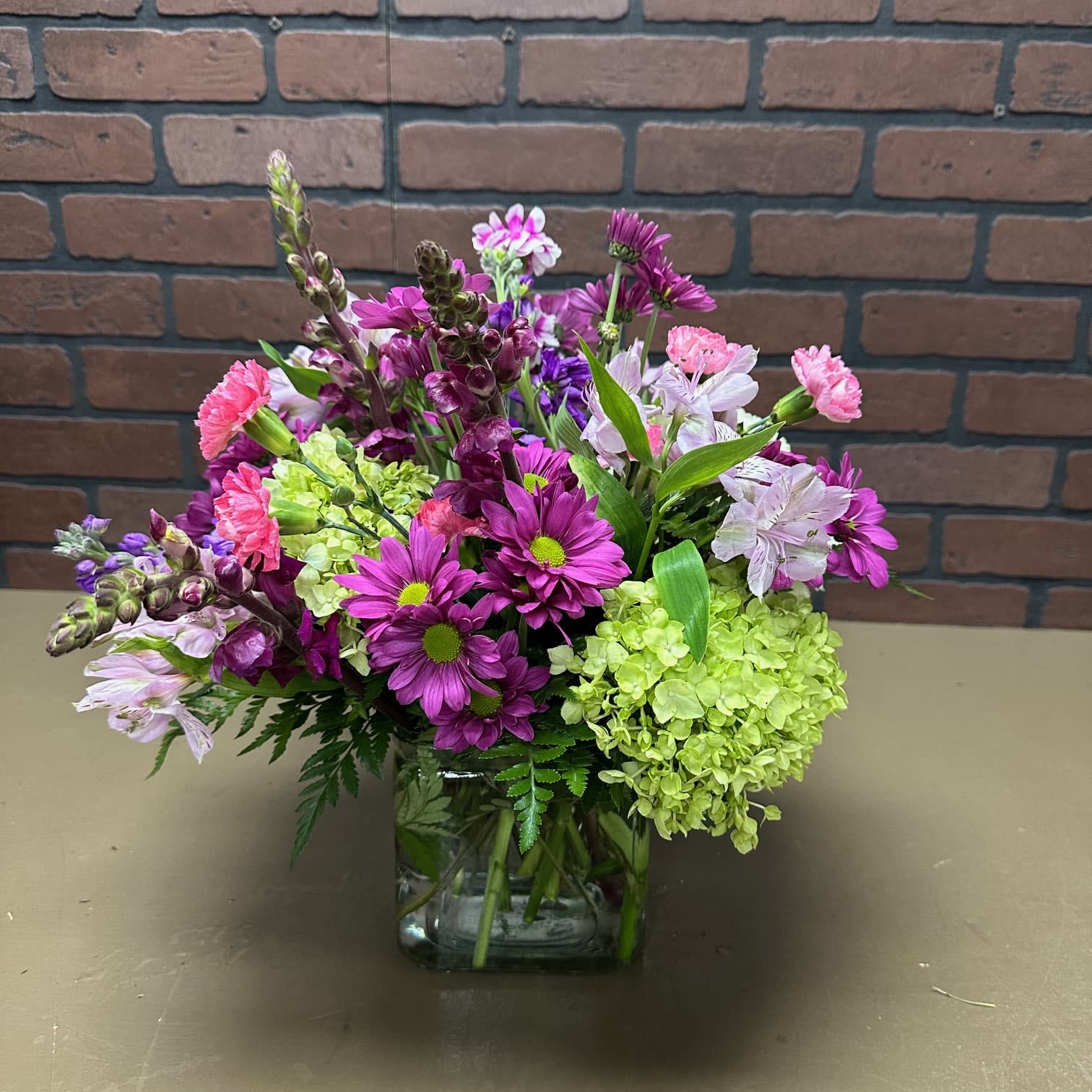 Purple Perfection Flower Bouquet