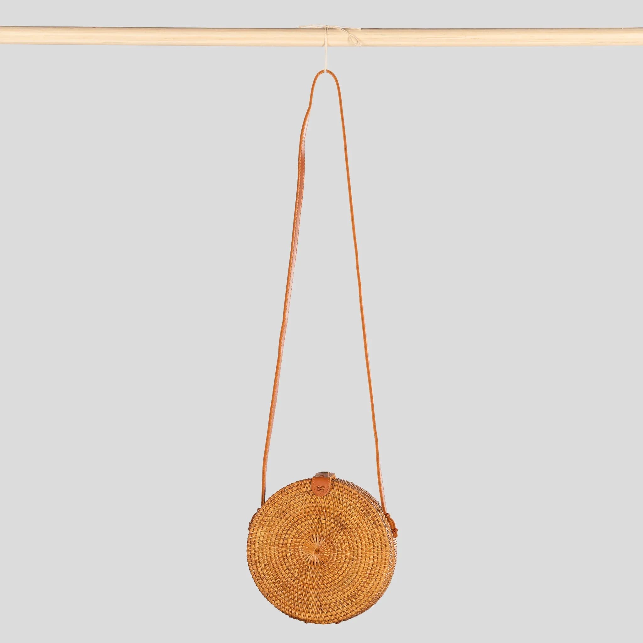 Circle Bali Bag - Caramel