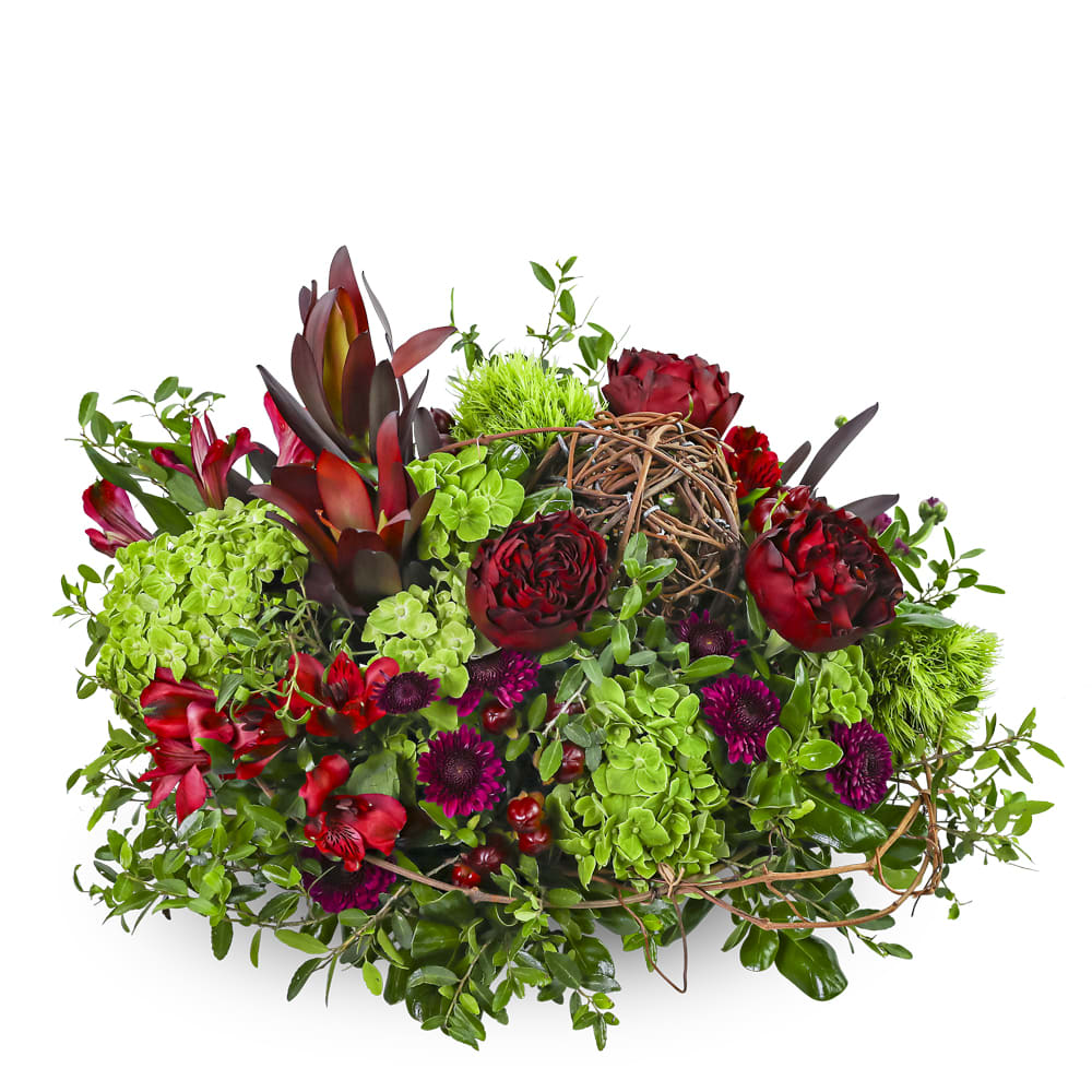 Modern Merlot Flower Bouquet
