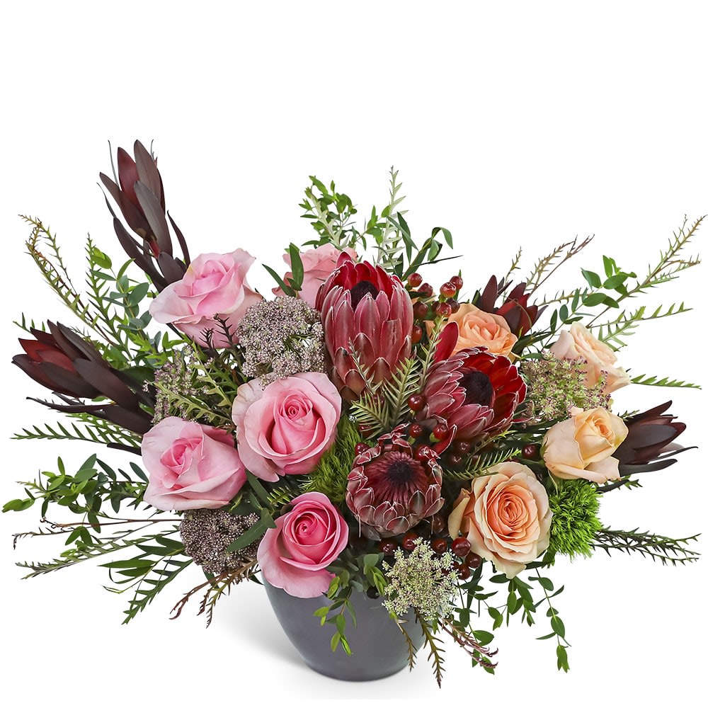 Wild Rose Aura Flower Bouquet