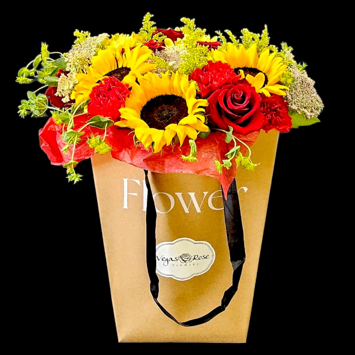 GIFT BAG SUN FLOWERS