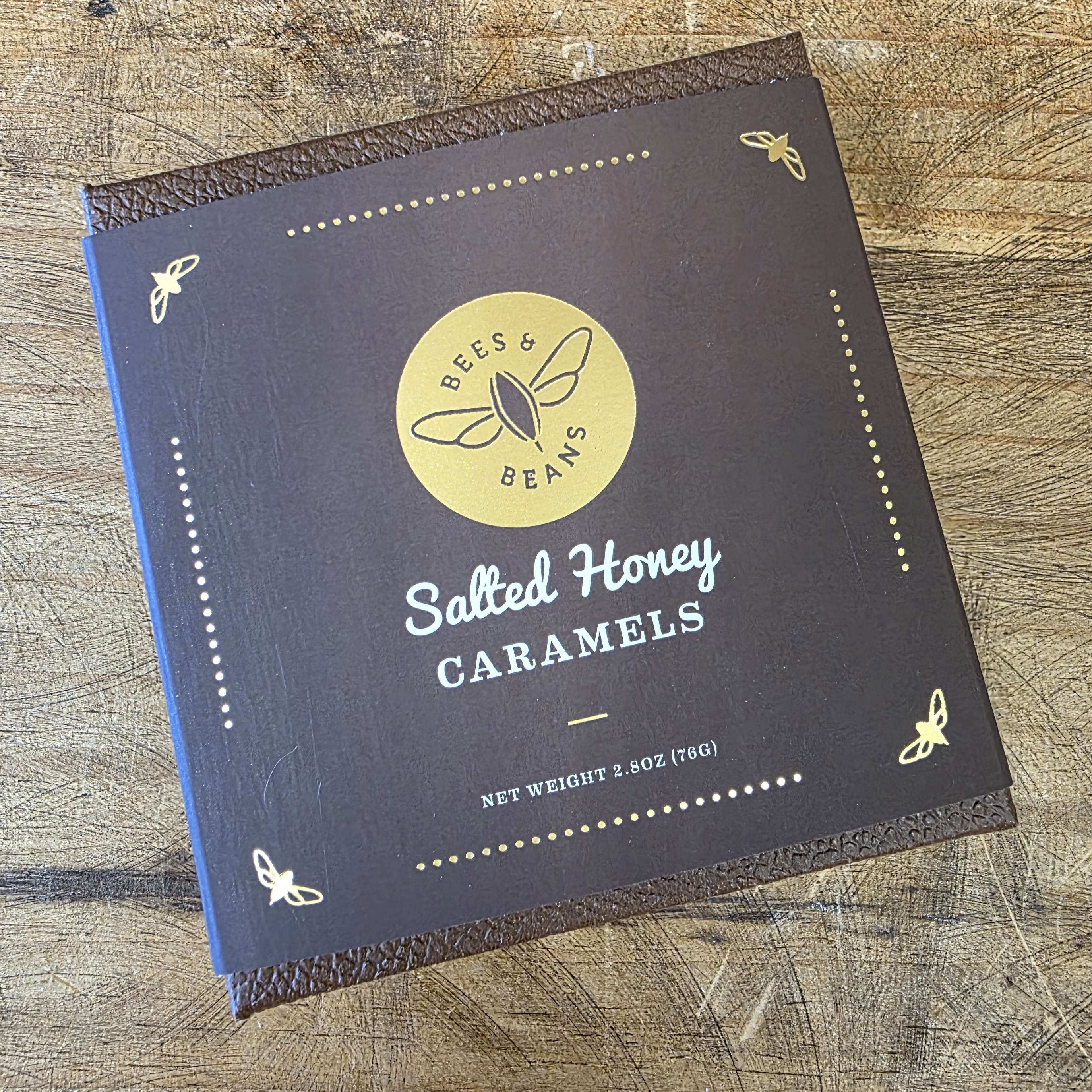 Bees and Beans Salted Honey Caramels Flower Bouquet