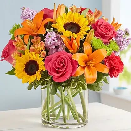 Warm Thoughts Flower Bouquet