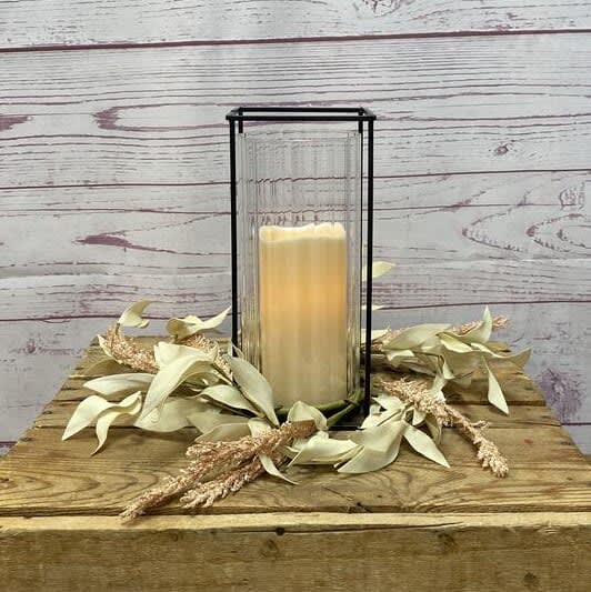 Cozy Glow Candles Flower Bouquet